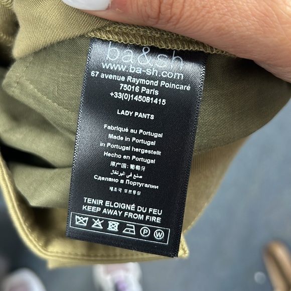 Ba&sh Kaki green Lady pants - Picture 4 of 7